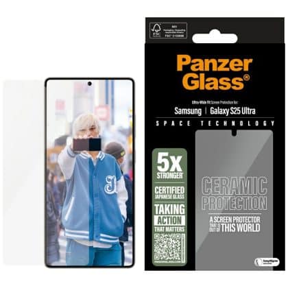 Panzerglass Ultra-Wide Fit Για Samsung Galaxy S25 Ultra - Κεραμικό Γυαλί Προστασίας
