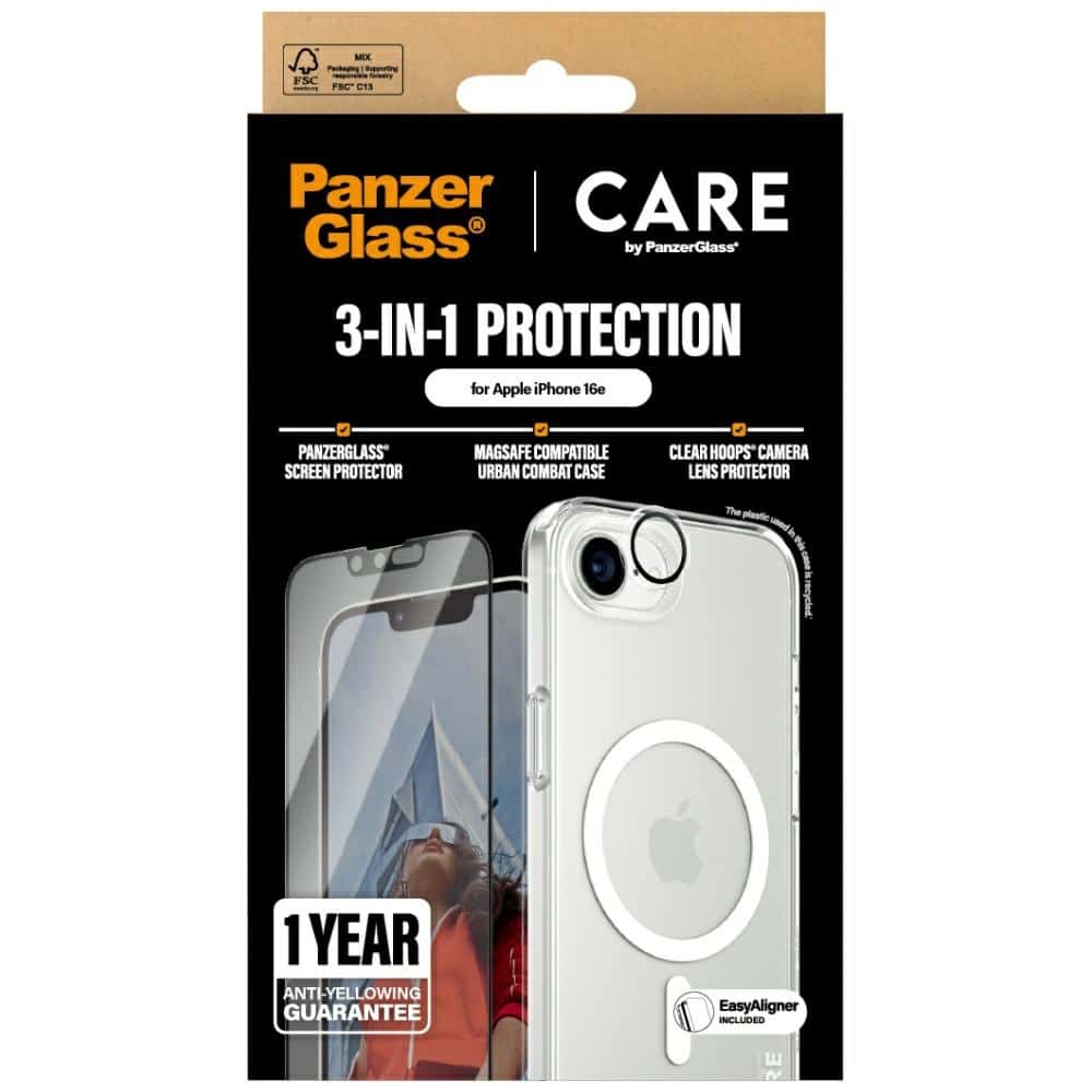 Care Από Panzerglass Προστασία Οθόνης και Κάμερας Για iPhone 16e - Image 5