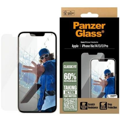 Θωρακισμένο Γυαλί Panzerglass Classic Fit Για iPhone 16e