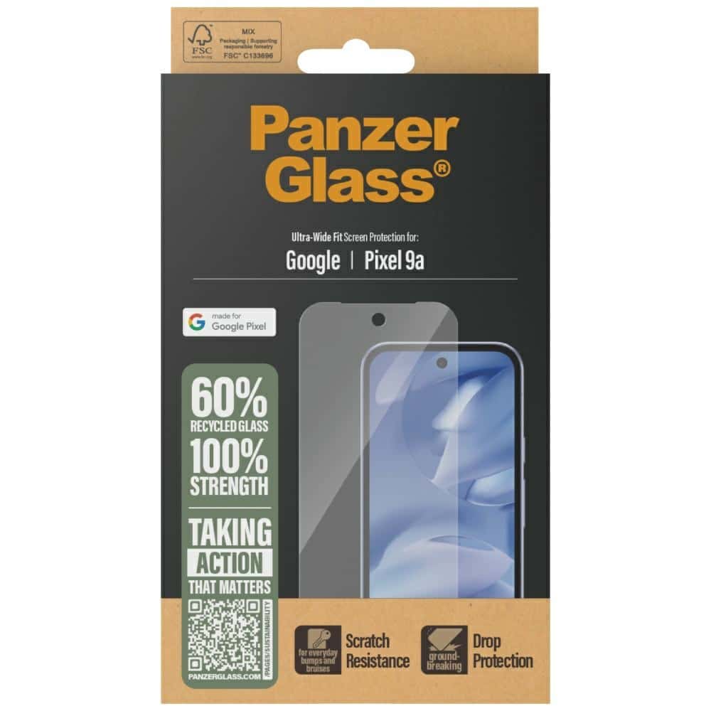 Θωρακισμένο Γυαλί Panzerglass Ultra-Wide Fit Για Google Pixel 9a 5g - Image 4