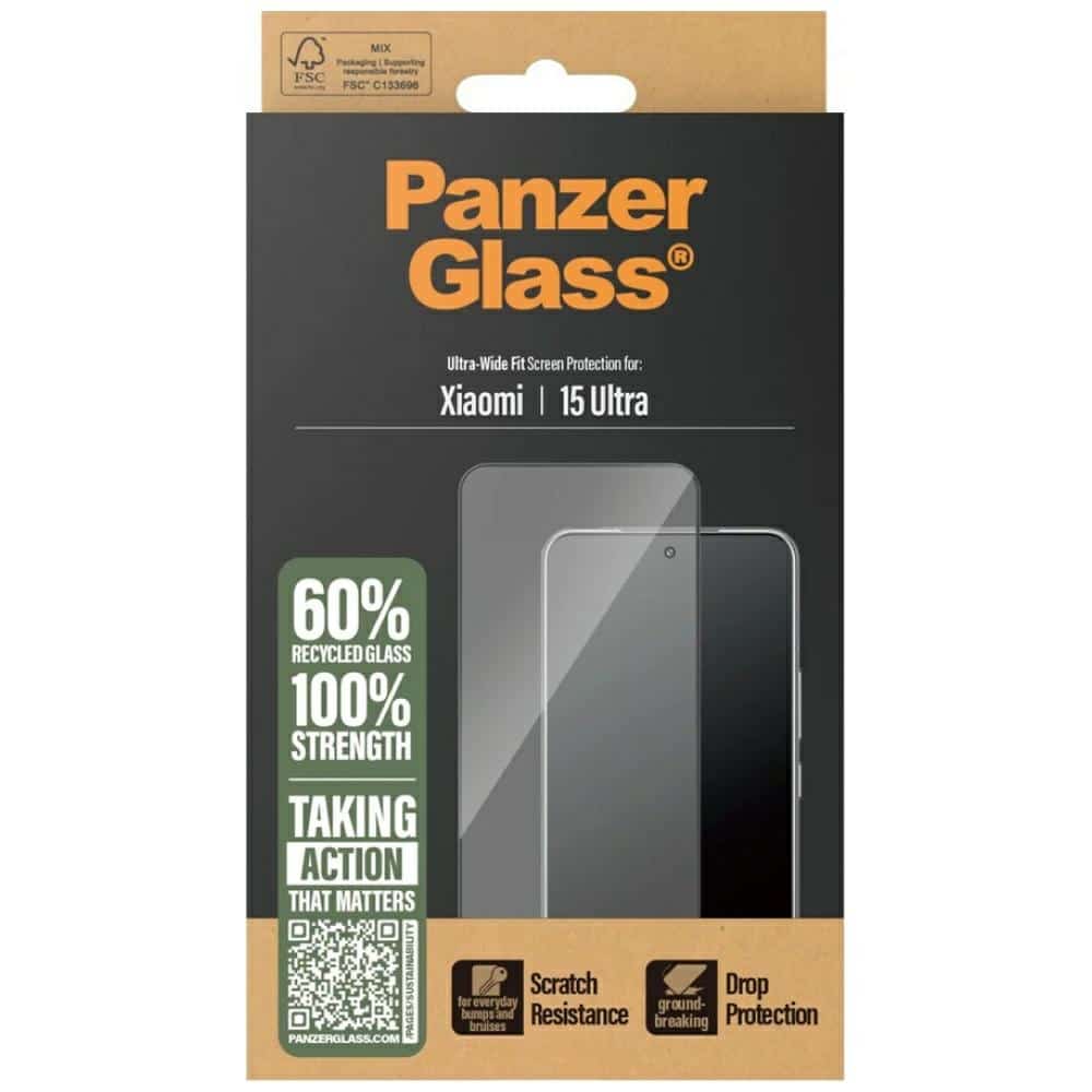 Θωρακισμένο Γυαλί Panzerglass Ultra-Wide Fit Με Μαύρο Πλαίσιο Για Xiaomi 15 Ultra - Image 4