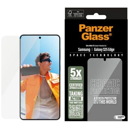 Κεραμικό Γυαλί Panzerglass Ultra-Wide Fit Για Samsung Galaxy S25 Edge