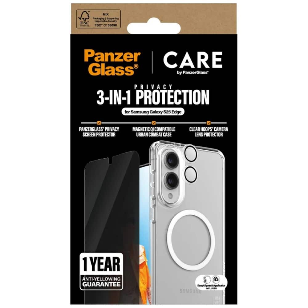 Care Από Panzerglass Προστασία Οθόνης και Κάμερας Για Samsung Galaxy S25 E - Image 4