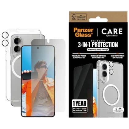 Care Από Panzerglass Προστασία Οθόνης και Κάμερας Για Samsung Galaxy S25 E