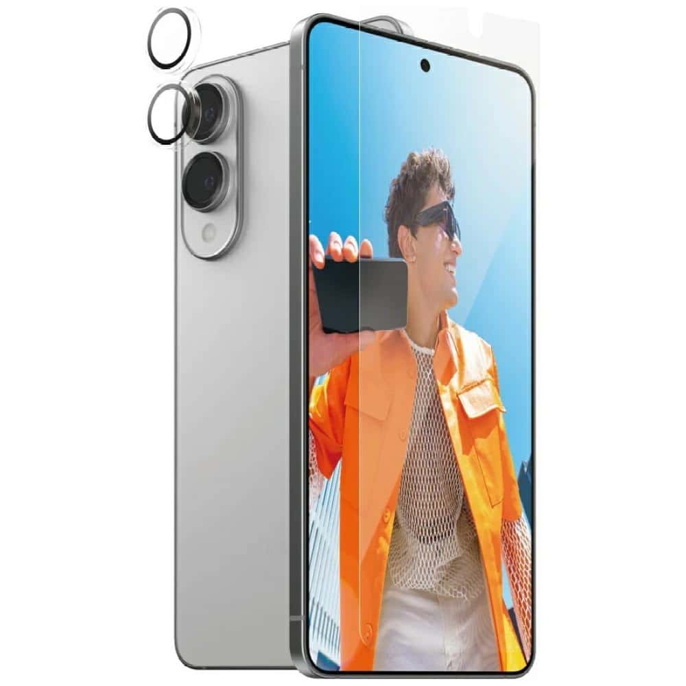 Σετ Προστασίας Panzerglass Hoops+uwf 2-Σε-1 Γυαλί+φακός Για Samsung Galaxy S25 Edge - Image 2