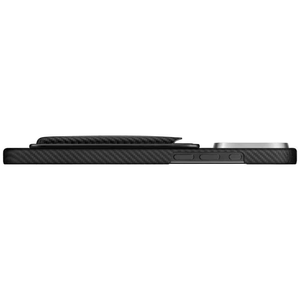 Μαγνητικό Πορτοφόλι Pitaka Woven Wallet Magsafe Για Τηλέφωνο Μαύρο Γκρι - Image 8