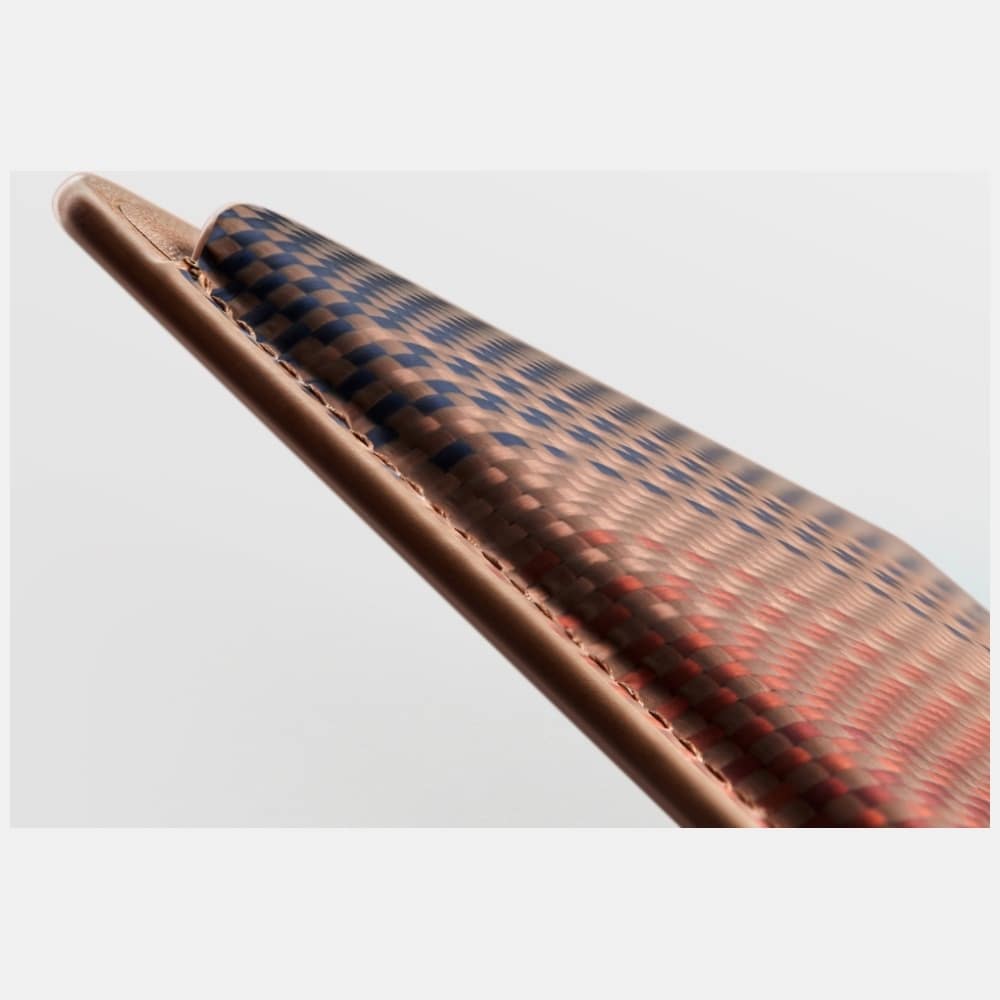 Μαγνητικό Πορτοφόλι Pitaka Woven Wallet Magsafe Για Τηλέφωνο Sunset - Image 9