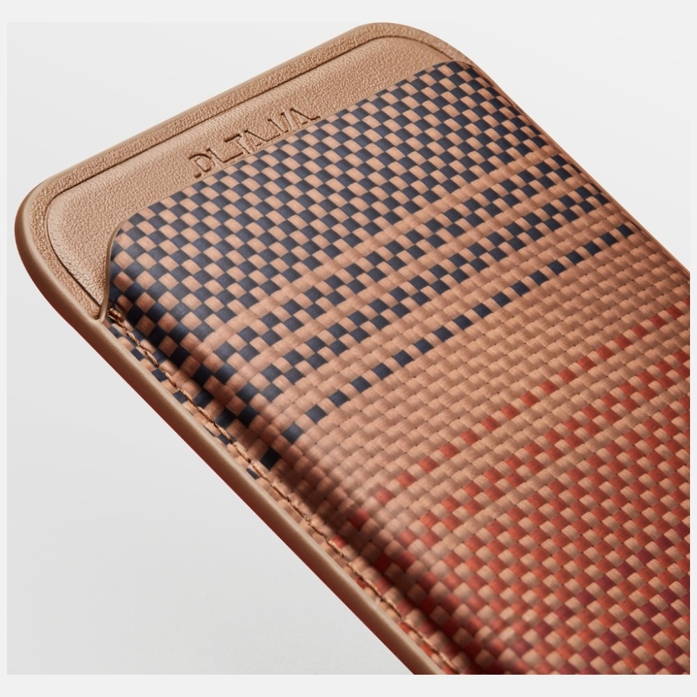 Μαγνητικό Πορτοφόλι Pitaka Woven Wallet Magsafe Για Τηλέφωνο Sunset - Image 10