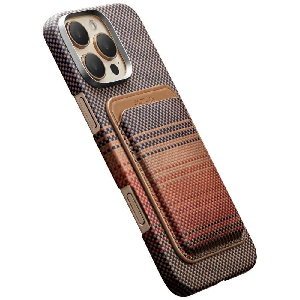 Μαγνητικό Πορτοφόλι Pitaka Woven Wallet Magsafe Για Τηλέφωνο Sunset - Image 8
