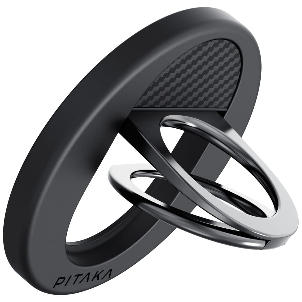 Magnetic Holder Pitaka Magez Grip 3 Magsafe Για Smartphone Μαύρος Γκρι - Image 5