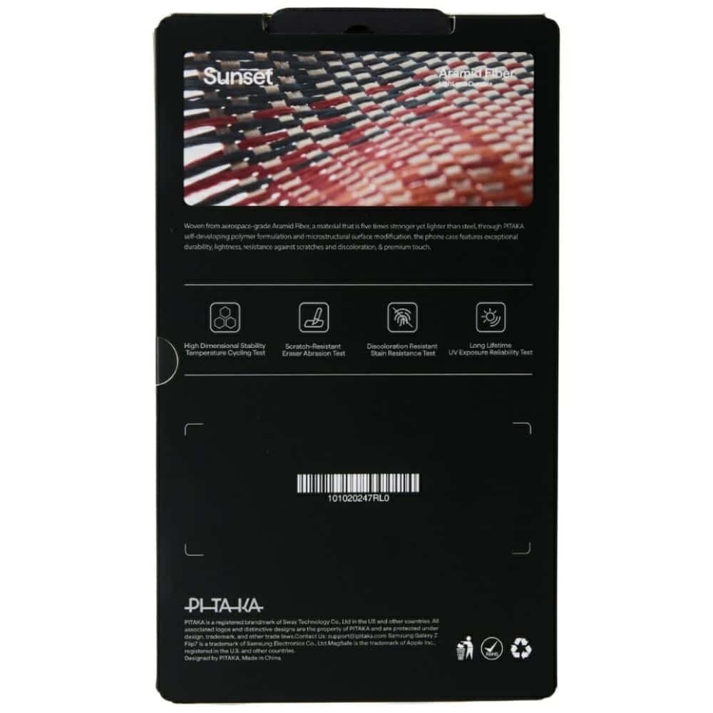 PITAKA Ultra-Slim - θήκη για Samsung Galaxy Z Flip7 - Πολύχρωμο - Image 8