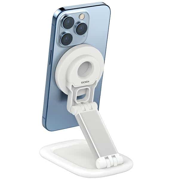 Sodi Bm-310 Μαγνητικός Φορτιστής Για iPhone Με Magsafe - Λευκός - Image 2