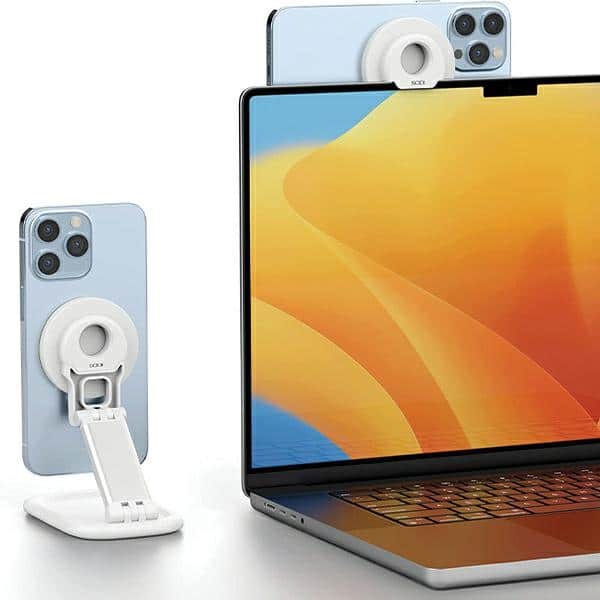 Sodi Bm-310 Μαγνητικός Φορτιστής Για iPhone Με Magsafe - Λευκός - Image 5
