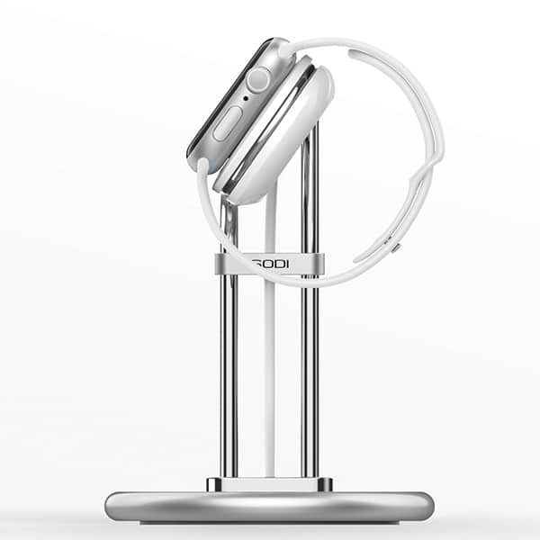 Sodi Stand Φόρτισης Apple Watch Saw-300 Ασημί - Image 4