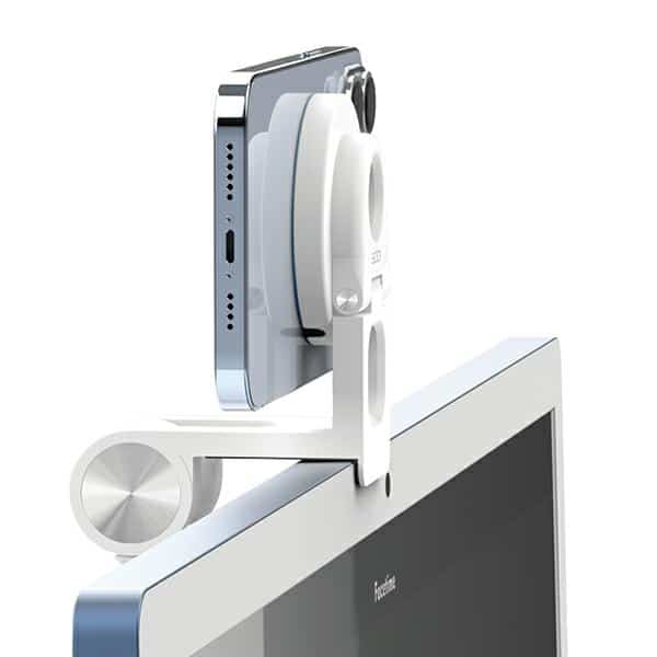 Sodi 3 Σε 1 Μαγνητικός Σταθμός Φόρτισης Για Imac Bm-330 Λευκό Magsafe - Image 3