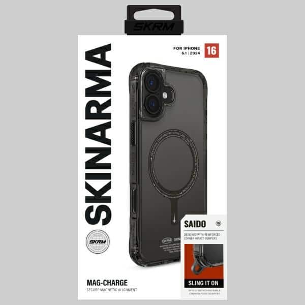Skinarma Saido - θήκη για Apple iPhone 16 - Μαύρο - Image 5