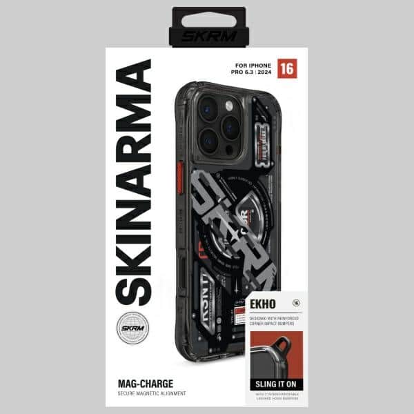Skinarma Ekho - θήκη για Apple iPhone 16 Pro - Μαύρο - Image 7
