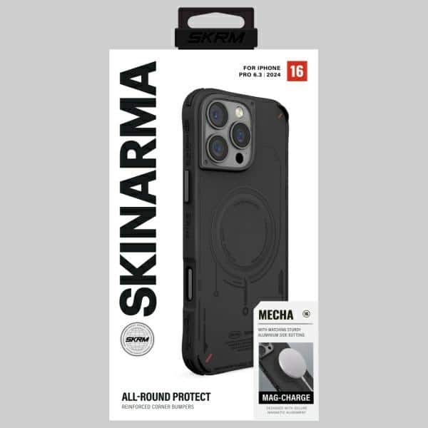 Skinarma Mecha - θήκη για Apple iPhone 16 Pro - Μαύρο - Image 7