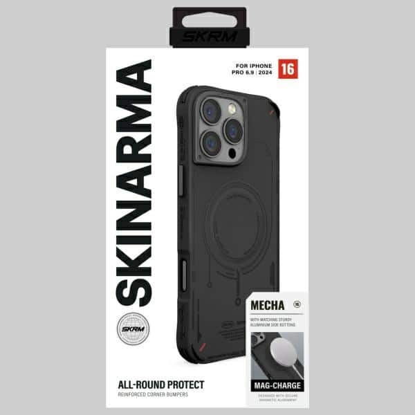 Skinarma Mecha - θήκη για Apple iPhone 16 Pro Max - Μαύρο - Image 7