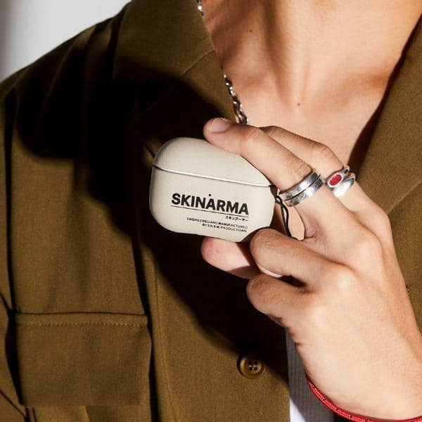 Θήκη Skinarma Spunk Για Airpods Pro 2 Σε Pewter Green - Image 3