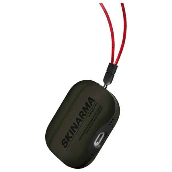 Θήκη Skinarma Spunk Για Airpods Pro 2 Σε Pewter Green - Image 2
