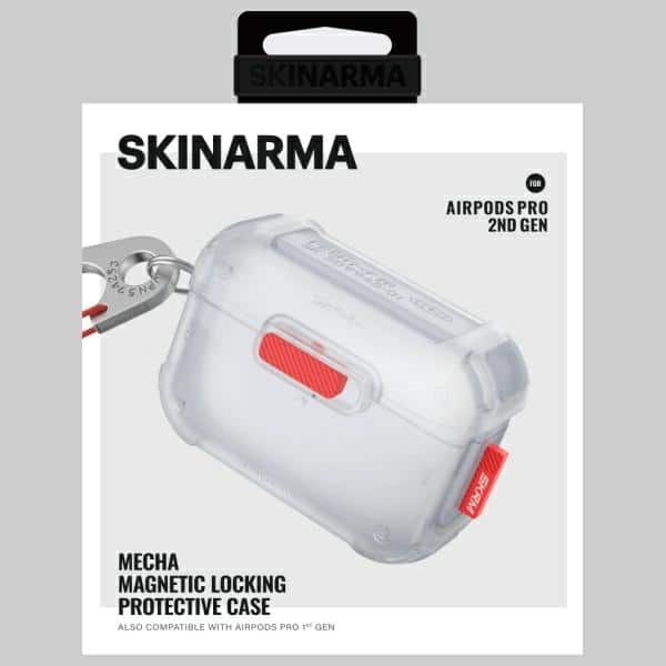 Θήκη Skinarma Mecha Για Airpods Pro 2 - Frost - Image 7