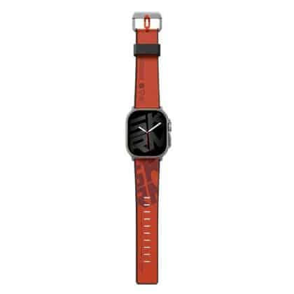 Skinarma Spunk - λουράκι για Apple Watch Ultra - Πορτοκαλί
