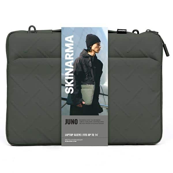 Θήκη Juno Skinarma Laptop 14" Ελιά - Image 5