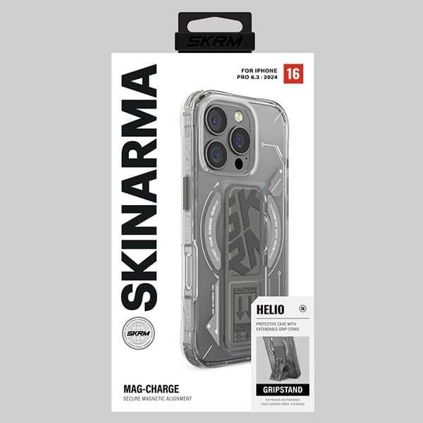 Skinarma Helio - θήκη για Apple iPhone 16 Pro - Τιτάνιο - Image 6