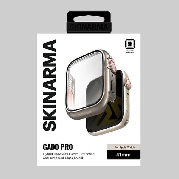 Θήκη Skinarma Gado Pro Για Apple Watch 41mm Από Τιτάνιο - Image 3
