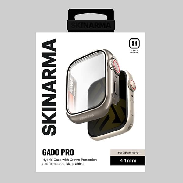 Θήκη Skinarma Gado Pro Για Apple Watch 44mm Από Τιτάνιο - Image 3
