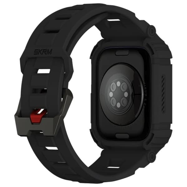 Skinarma Θήκη + Λουράκι Mecha 2 Σε 1 Για Apple Watch 45/44mm Μαύρο - Image 3