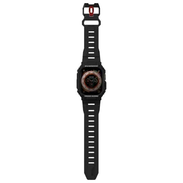 Skinarma Mecha 2in1 Θήκη + Λουράκι Για Apple Watch 49mm Μαύρο - Image 2