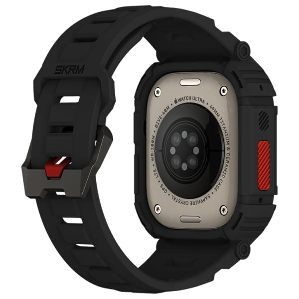 Skinarma Mecha 2in1 Θήκη + Λουράκι Για Apple Watch 49mm Μαύρο - Image 3