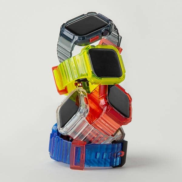 Skinarma Θήκη + Λουράκι Saido 2σε1 Για Apple Watch 45/44mm Διαφανές - Image 6