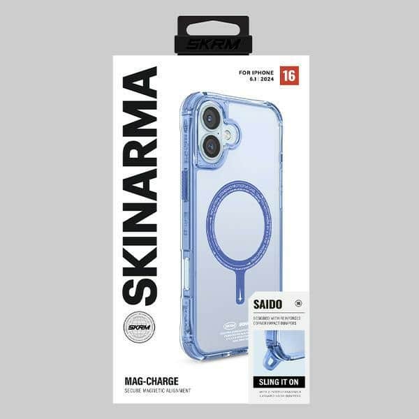 Skinarma Saido - θήκη για Apple iPhone 16 - Μπλε - Image 5