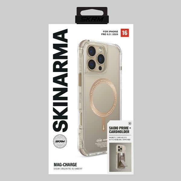 Skinarma Saido - θήκη για Apple iPhone 16 Pro - Χρυσό - Image 5