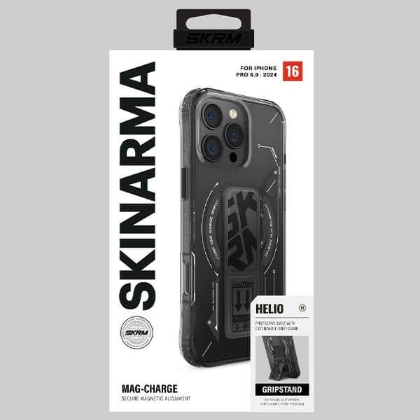Skinarma Helio - θήκη για Apple iPhone 16 Pro Max - Μαύρο - Image 6
