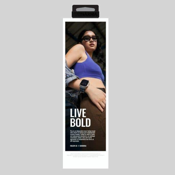 Skinarma Spunk - θήκη για Apple Watch Ultra - Διάφανο - Image 4
