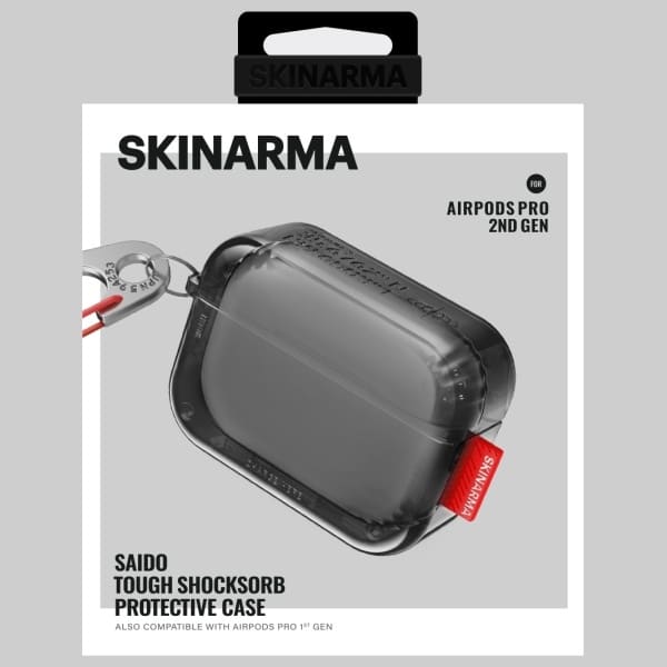 Θήκη Skinarma Saido Για Airpods Pro 2 Μαύρη - Image 7