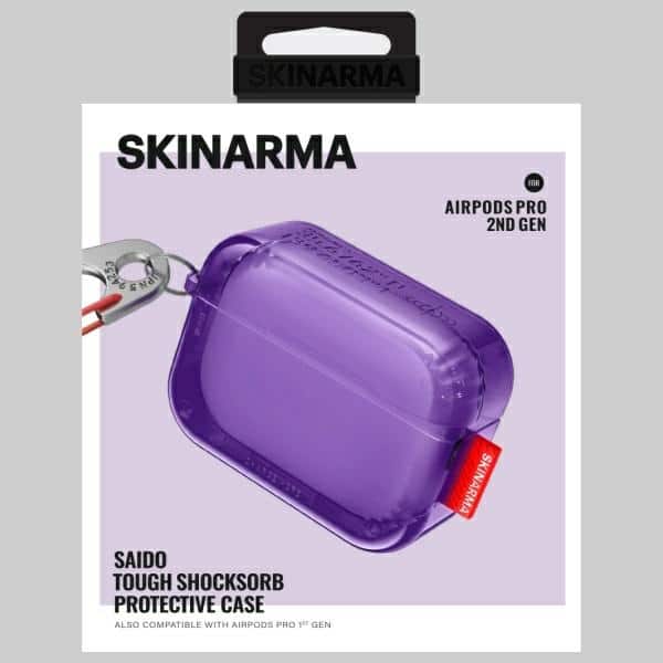 Θήκη Skinarma Saido Για Airpods Pro 2 - Μωβ - Image 8