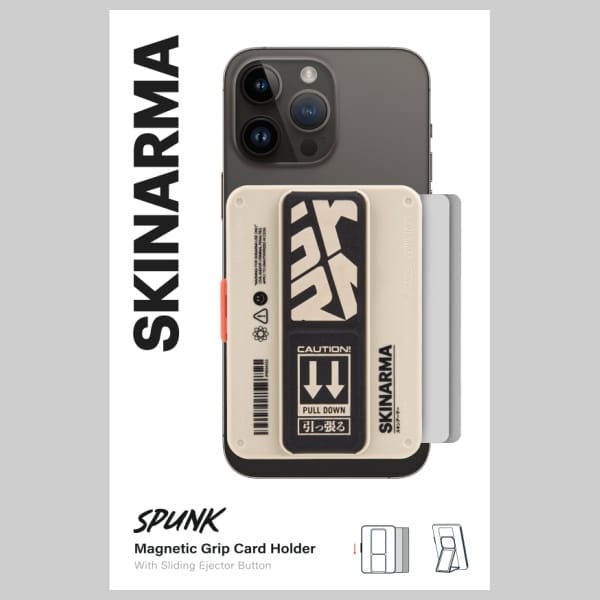 Πορτοφόλι Skinarma Mirage Spunk Με Μαγνητική Στήριξη Και Λαβή Ivory - Image 4