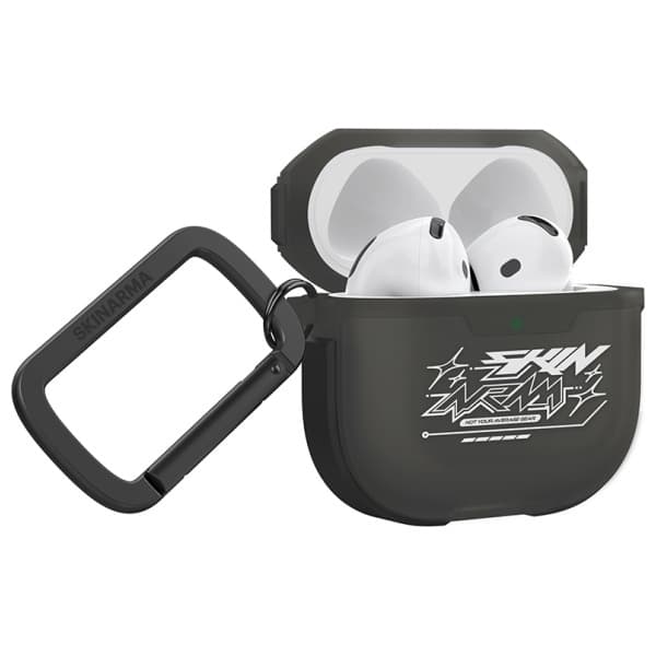Θήκη Skinarma Kinzoku Για Airpods 4 Μαύρη - Image 3