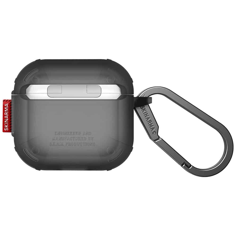 Θήκη Skinarma Mecha Ce Για Airpods 4 - Γκρι Διαφάνεια - Image 3