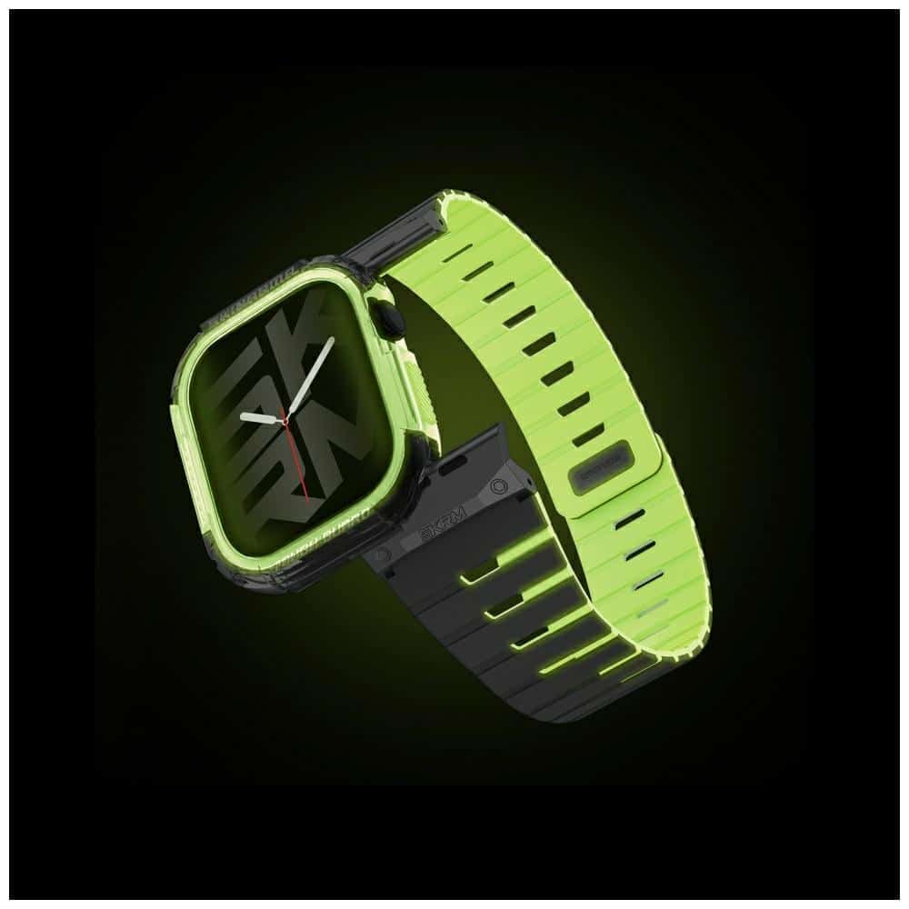 Strap + Θήκη Skinarma Gemini Για Apple Watch 46mm Niteglow - Image 3