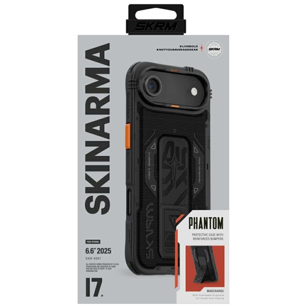 Skinarma PHANTOM - θήκη για Apple iPhone Air - Μαύρο - Image 5