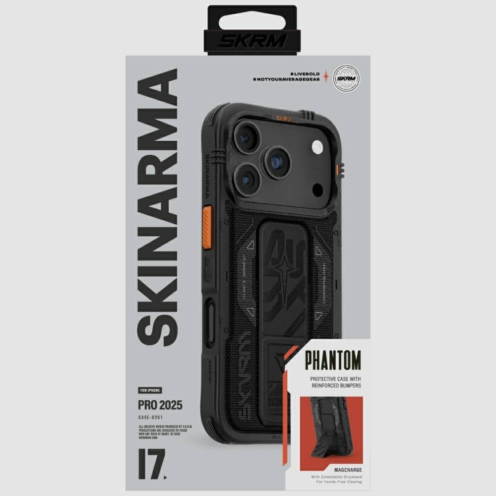Skinarma PHANTOM - θήκη για Apple iPhone 17 Pro - Μαύρο - Image 2