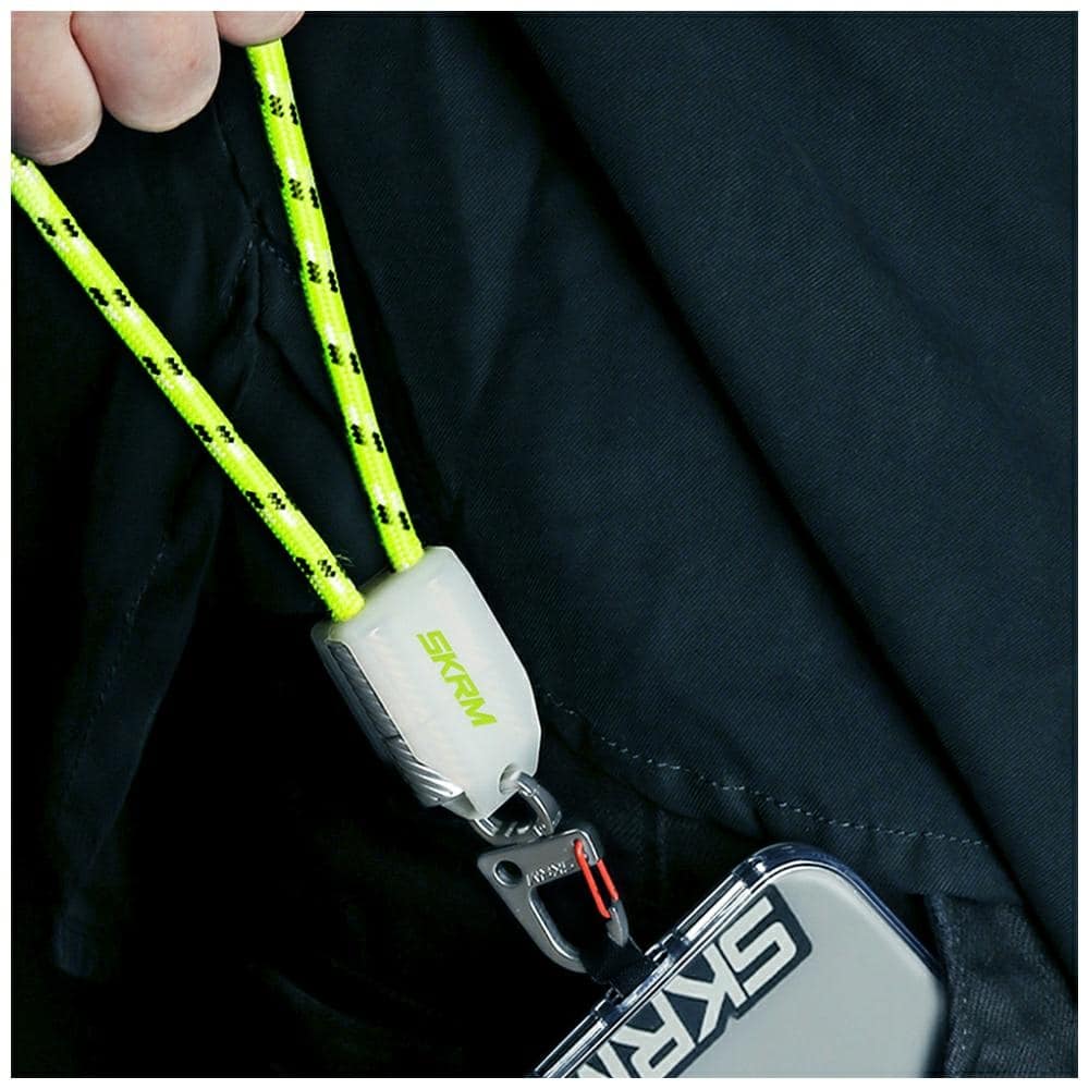 Universal 2in1 Λουράκι/Καλώδιο Λαιμού Τηλεφώνου Skinarma Dyno Ve USB-C/usb-C Niteglow - Image 3
