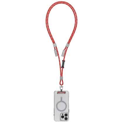 Universal 2in1 Λουράκι/Καλώδιο  Λαιμού Τηλεφώνου Skinarma Dyno Ve USB‑c/usb‑c Σε Κόκκινο