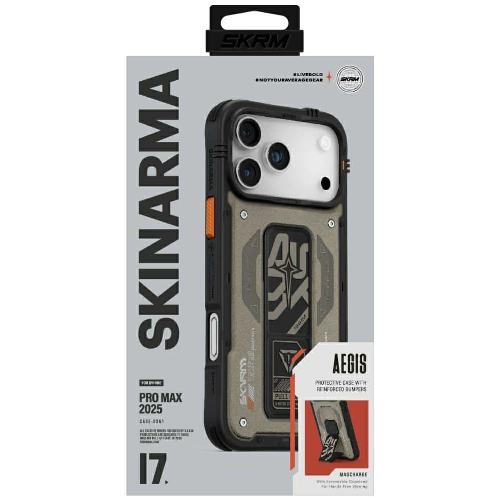 Skinarma Aegis - θήκη για Apple iPhone 17 Pro Max - Γκρι - Image 5